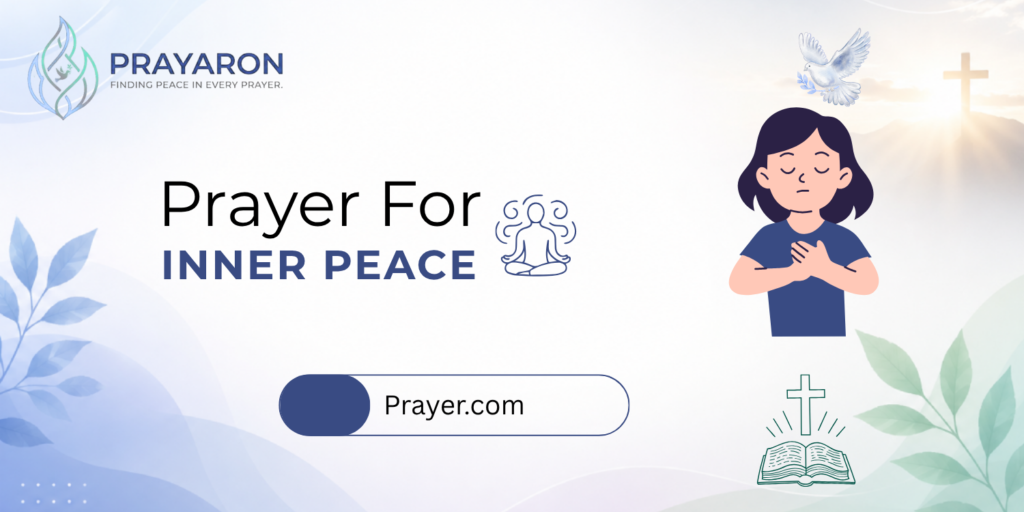 prayer for inner peace