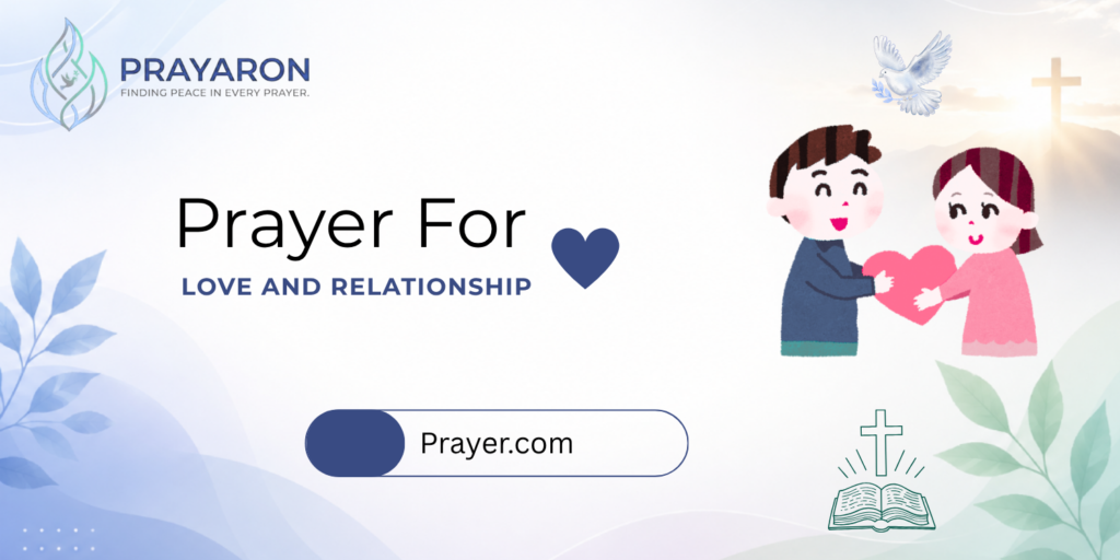 prayer for love and relationship