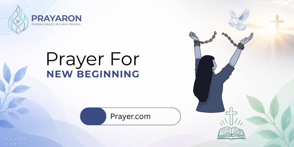 prayer for new beginning